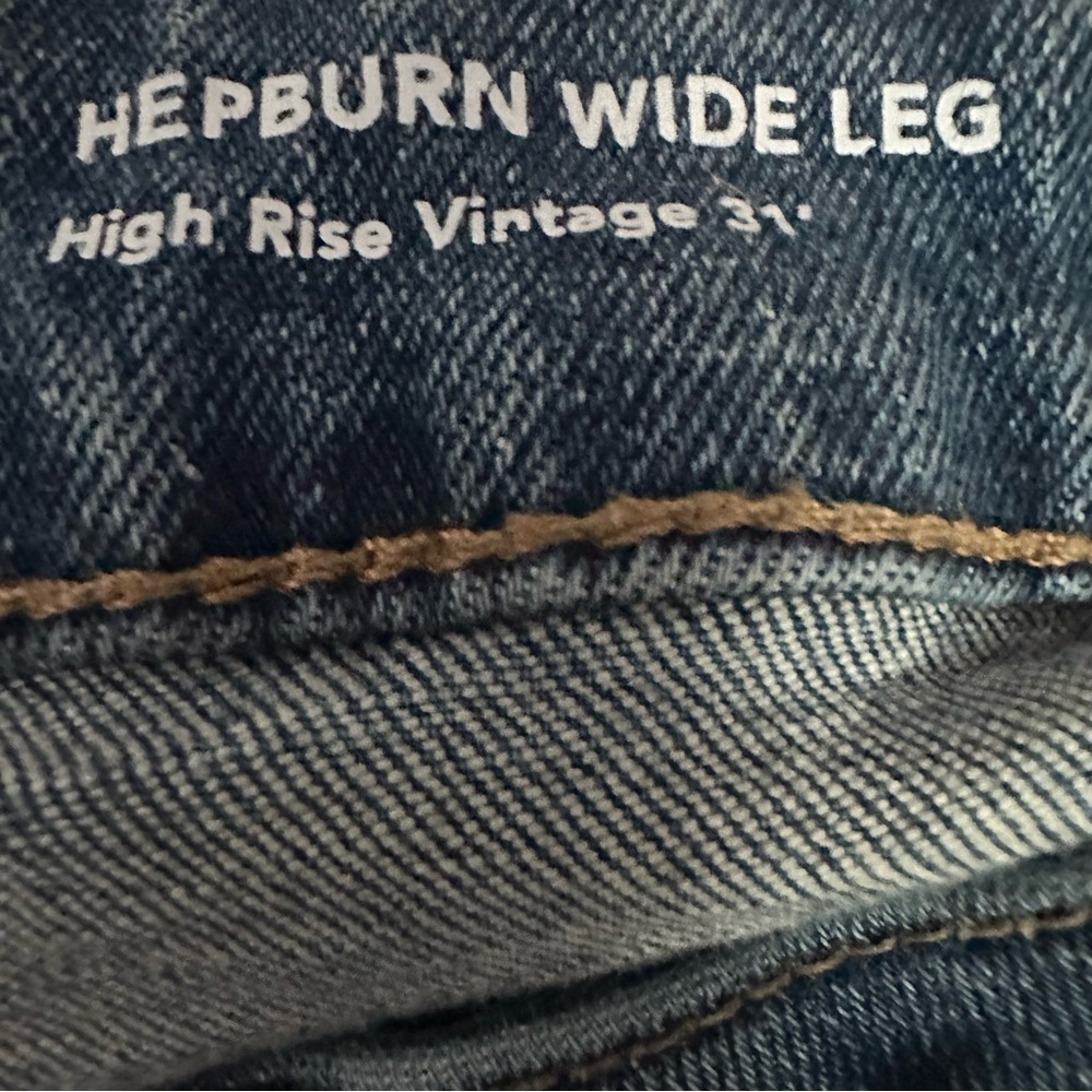 Hepburn Wide Leg Jeans - Picture 6 of 7